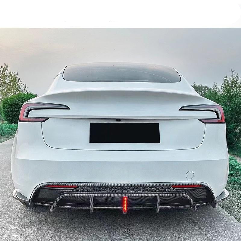 ABS GLOSSY BLACK DIFFUSER - TESLA MODEL 3 HIGHLAND